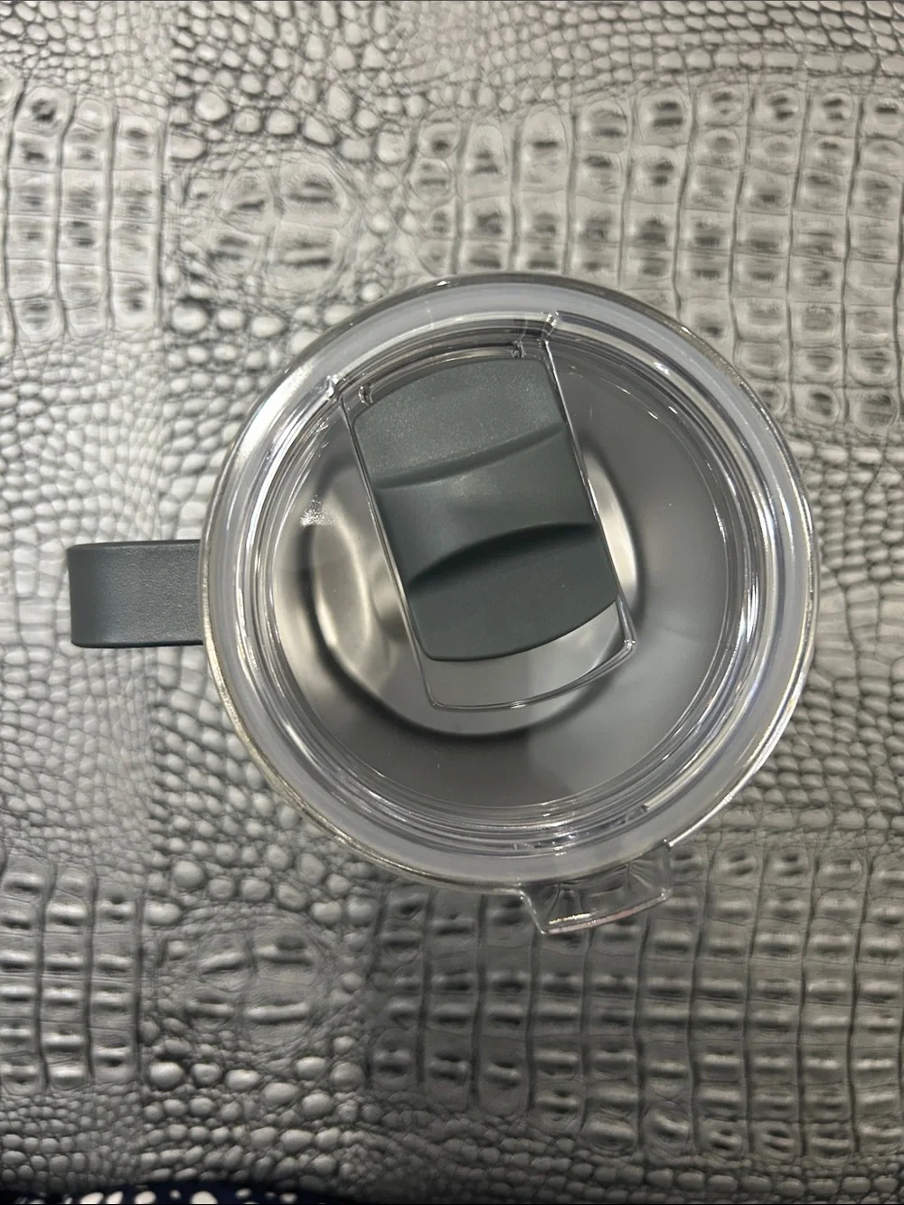 Gray Insulated Travel Mug with Cork Base - BRAND NEW